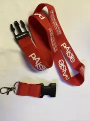 Officially licensed PAISTE cymbal lanyard. Backstage/VIP/ NAMM badge. FREE SHIP!