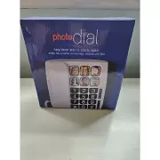 Senior photo big button landline phone with one touch dialing