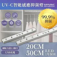 在飛比找樂天市場購物網優惠-〖億光/現貨販售〗★含稅 UVC-LED衣櫥殺菌燈50CM 