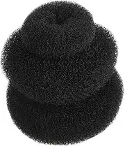 COMPUKAS 3pcs Hair Donut Bun Maker Gentle Hair Bun Shaper for Chignon and Ballet Styles and Events Easy to Use