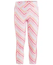 Calvin Klein Performance Big Girls Zigzag-Print Capri Leggings Size XL 16