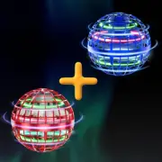 1 Pack Red Flying Orb Ball, 1 Pack Blue Updated Flying Orb Ball, 2024 Cool Stuff