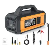 Portable Car Jump Starter with Compressor 150PSI Portable Pump for H8T2