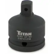Titan Tools 42357 Impact Adapter, 3/4" Female to 1/2" Male