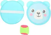 KOMBIUDA Parent- Sports Sports Toss Ball Cartoon Sticky Ball Kit Catch Game for Parent- Interactive Outdoor Sticky Pink