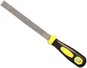 SEIWEI 6inch Double-sided Hoof Rasp with Rubber Handle Horseshoe File Suitable for Polishing Animal Hooves Jade Mahogany