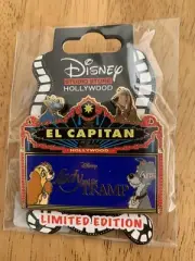 Disney Lady and the Tramp El Capitan Marquee LE Pin