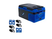 Adventure Kings Escape 20 Portable Camping Fridge / Freezer + Fridge Tie Down Kit