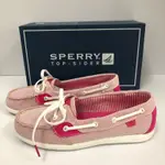 《現貨》SPERRY 歐洲尺寸37.5（超輕量舒適休閒 布面帆船鞋-粉紅色）