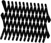 TOBBOMEY Retractable Pet Travel Fence for Car Interior Dog Barrier Fence Part Secure Car Window Pet Gate Easy Install No Tools Needed Durable Pet Safety Barrier