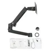 Ergotron Mounting Arm for Monitor, Notebook, LCD Display - Matte Black