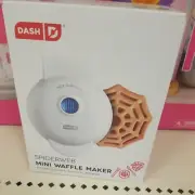 Dash Spiderweb Mini Waffle Maker 4" Non-stick Cooking Surface (K2)