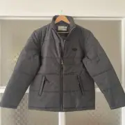 RM Williams Jacket Mens Size M Grey Puffer Adult Outdoor Coat Patterson Creek