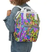 Love. Live. Laugh - Multifunctional Diaper Backpack