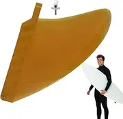 Generic Paddle Board Fin | Flexible Paddle Board Accessories Paddleboard Surfing Fins,Stand up Paddle Board Fin Longboard Fin Surf Accessories with Screws for Water Sports Boards