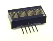 OSRAM SCDQ5542Q 4 Digit LED Intelligent Display 4 x 3.4mm Super-Red 5x5 w/ CMOS