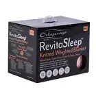Onkaparinga 6kg Knitted Sleep Weighted Blanket Heavy Home Bedding Soft Peach