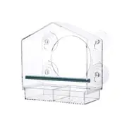 Window Bird Feeder Large with Strong Suction Cups Design Lifetime Guarantee