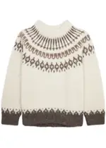 Bode Branch Intarsia Alpaca-blend Jumper - Cream - M M