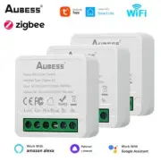 AUBESS Tuya WiFi ZigBee Smart Wireless Switch 16A Supporte 2 Way Control Smart L