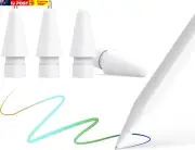 Nibs for Apple Pencil Tip(2 POM Nibs+2 Fine Point Nibs), Compatible with Apple P
