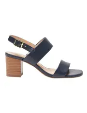 [Sandler] Hayley Sandals In Navy Leather