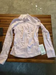 Lululemon Define Jacket Luon Pink Size 6 Brand New Tags