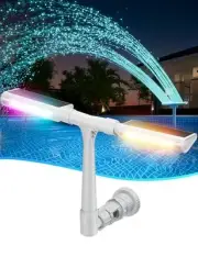 Solar with 10-Color Lights – Auto Light Sensing, Remote Pool Fountain