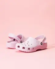 [Crocs] Crocs Girls' Kids' Classic Clogs Shoes in Ballerina Pink 0 Ballerina Pink