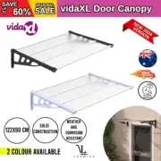 Window Door Canopy Awning Outdoor Sun Shade Shield Roof Patio Front Rain Cover