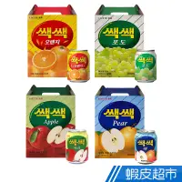 在飛比找蝦皮商城優惠-韓國Lotte 樂天果汁禮盒 橘子/葡萄/蘋果/水梨果汁(2