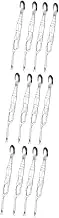 CHICAMPERA 3sets Stainless Steel Crab Fork Spoon Set Seafood Tool for Crab Lobster Oysters Home Restaurant Use 4pcs*3