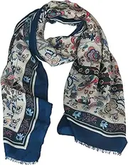 [Morgan and Taylor] Miranda Scarf, Navy