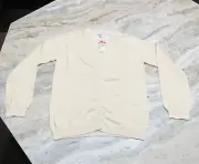 Kmart Special Editions Girls Large(10 1/2–12 1/2) Beige Sweater-K20948U-HT-I