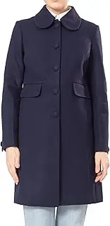 [Ava Luke] Women's Wool Coat - Elegant Spring Wool Coat, Lightweight Transition Coat for Women