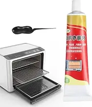 Oven Adhesive | 100ml Heat Resistant Range Hood Panel Adhesive | Leak-Proof Fast Drying Sealant for Glass Metal Repair