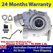 Upgrade Billet Turbo+Genuine Oil Return Pipe For Nissan X-Trail TL / TS R9M 1.6L (for: Nissan)
