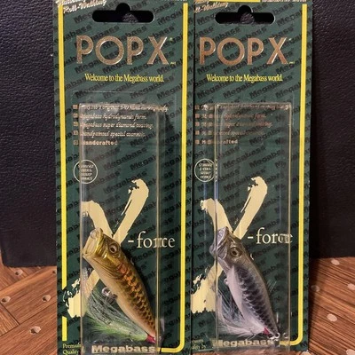 Megabass Pop-X Sp-C Dragonfish Gold/Silver 2-Piece Set