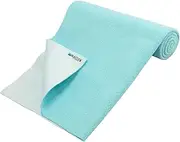 Maissen Waterproof Pee Pad - Aqua Blue, Medium (100cm x 70cm) | Quick absorbent, Reuse, Washable Pet DrySheet, Puppy Crate Training & Car Seat Protector | Couch/Sofa/Bed/Mattress | Dog, Cat & All Pets