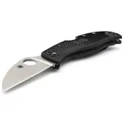Spyderco Rockjumper- VG-10/FRN Wharncliffe - Folding Utility Knife -Black- Japan