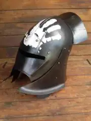 Medieval Uruk Hai LOTR Warrior Knight Helmet- Cosplay Armor- Larp Costume Gift
