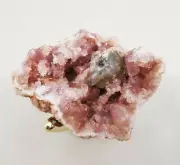 PINK AMETHYST - AUTHENTIC GEODE NATURAL CRYSTAL MINERAL ARGENTINA -97g
