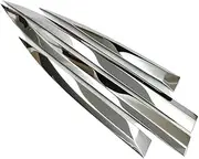 Car Styling Detector Stainless Steel Chrome Side Door Body Cover Trim Sticks Strips Molding Compatible for Peugeot 3008 3008 2016-2021(3008gt)