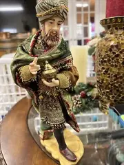 Members Mark Nativity Set Hand Painted REPLACEMENT Wiseman Magi King 2007