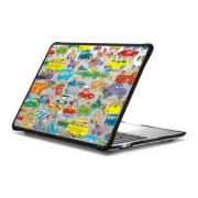 MacBook Pro 13-inch (M1 / M2 / Intel) Impact Case Things That Go Pattern Laptop Case