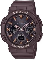 Casio Watch Baby-G Radio Solar BGA-2510-5AJF Women Brown Shock Resistant Japan