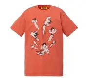 Astro Boy × ONITSUKA TIGER WASHED GRAPHIC T-Shirts Red Japan New