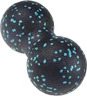 harayaa Lightweight Peanut Massage Ball Fitness Ball for The Body - Blue