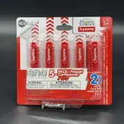 Supreme x HEXBUG Nano Red 5-Pack FW21 New Sealed