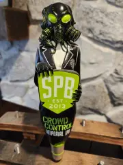 Southern Prohibition Brewing "Crowd Control" Tap Handle!! Rare Version!! New!!